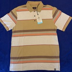 Prana Dominic Polo Men’s Shirt Size Large